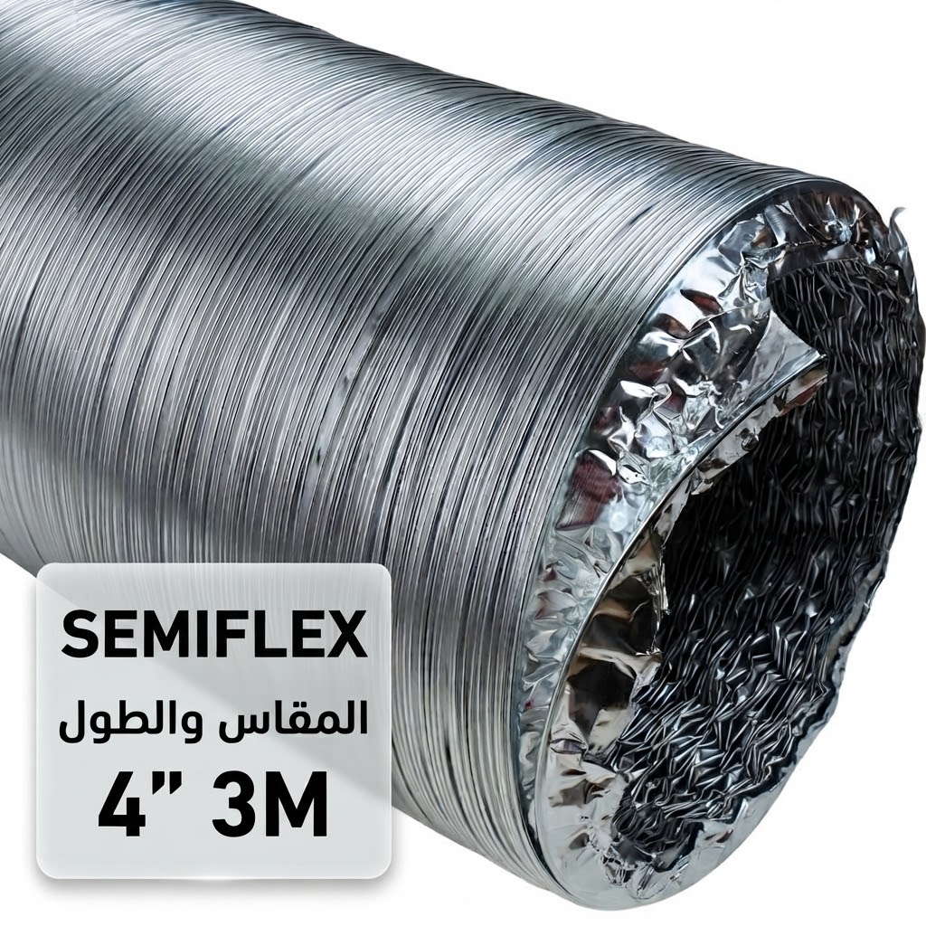 ALUMINIUM FLEX HOSE - 4'' 3M (AFS) SEMIFLEX - TURKEY 