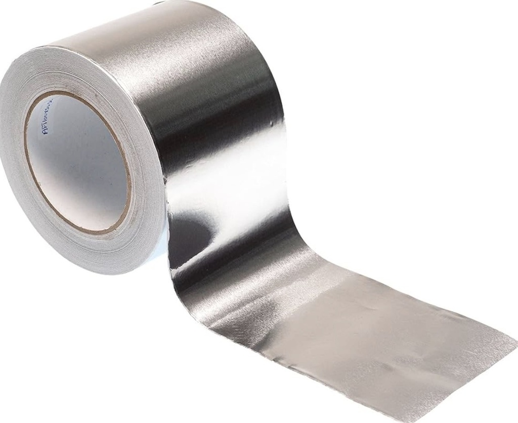  ALUMINIUM TAPE 3''X15-20YD PLAIN - CLASSIC/SUPER 