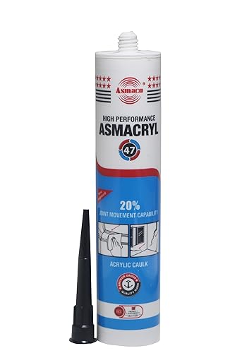  ASMACO ACRYLIC CAULK 47 WHITE COLOR - U.A.E 