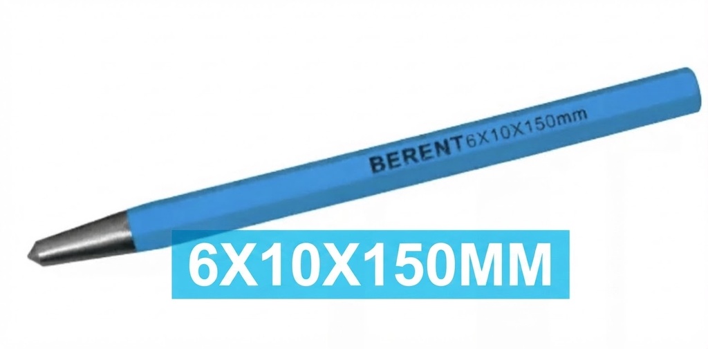  BERENT CENTER PUNCH 6X10X150MM - BT3104 