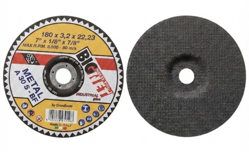  BIGNET CUTTING DISC STEEL 7" (180X3.2X22,23) - ITALY 