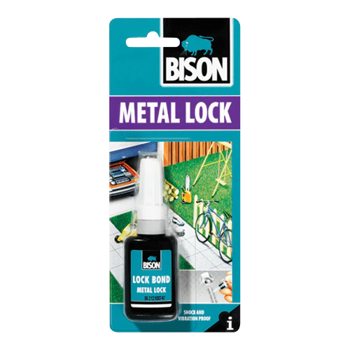  BISON METAL LOCK GLUE 10ML -HOLLAND 