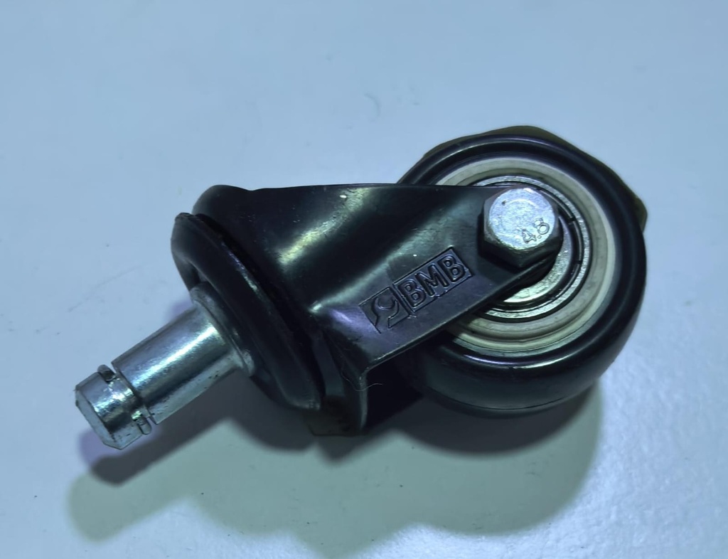  BMB WHEEL BLACK RUBBER BEARING BOLT TYPE 1.5" 40MM 