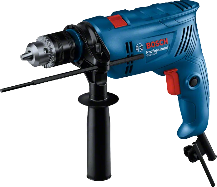  BOSCH IMPACT DRILL MACHINE 100X ACCESSORIES 600W - GSB 600 