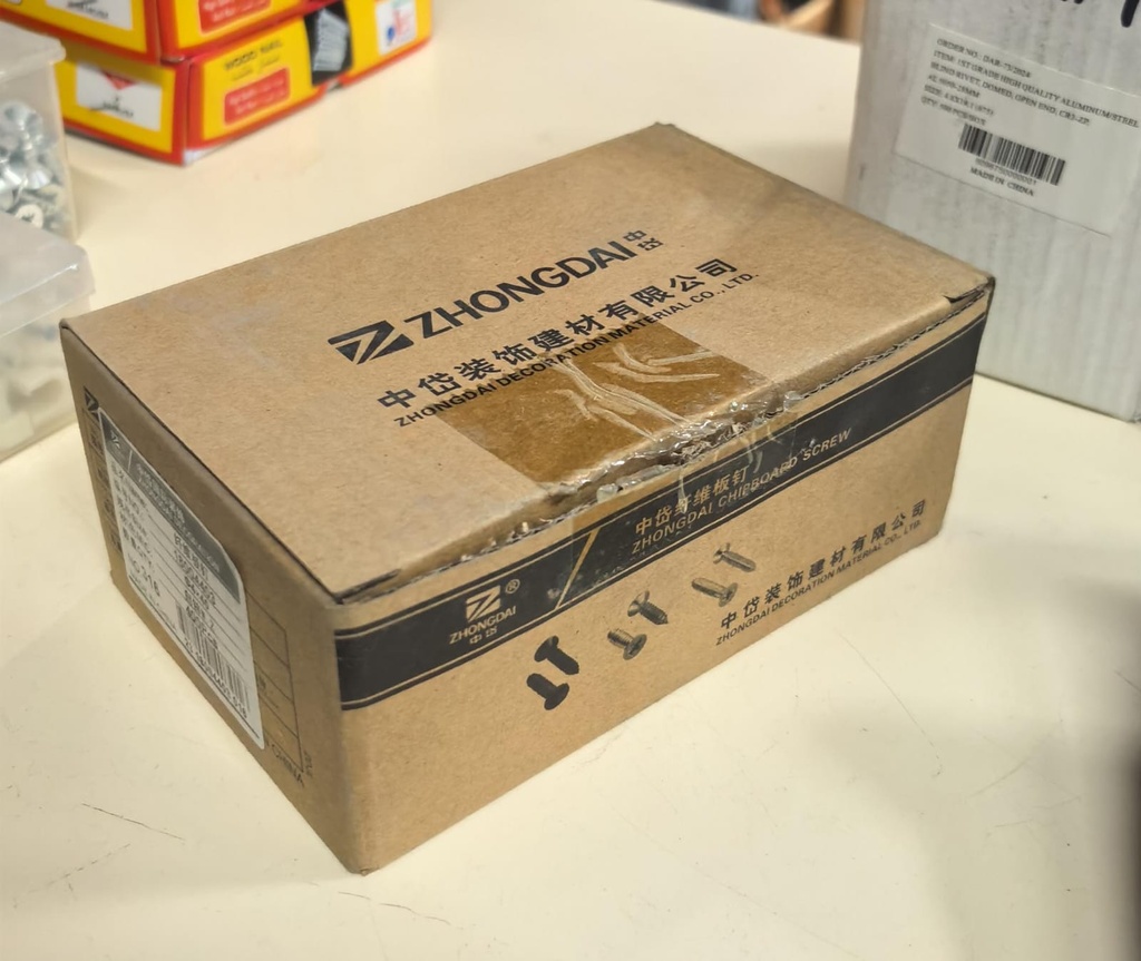  BUGGLE HEAD DRY WALL SCREW 8X4.6X38MM NO-344 