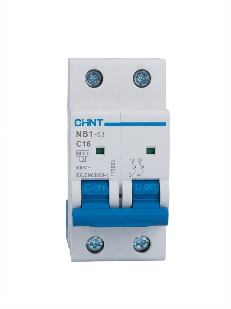  CHINT BREAKER NB1-63 2P C16A 