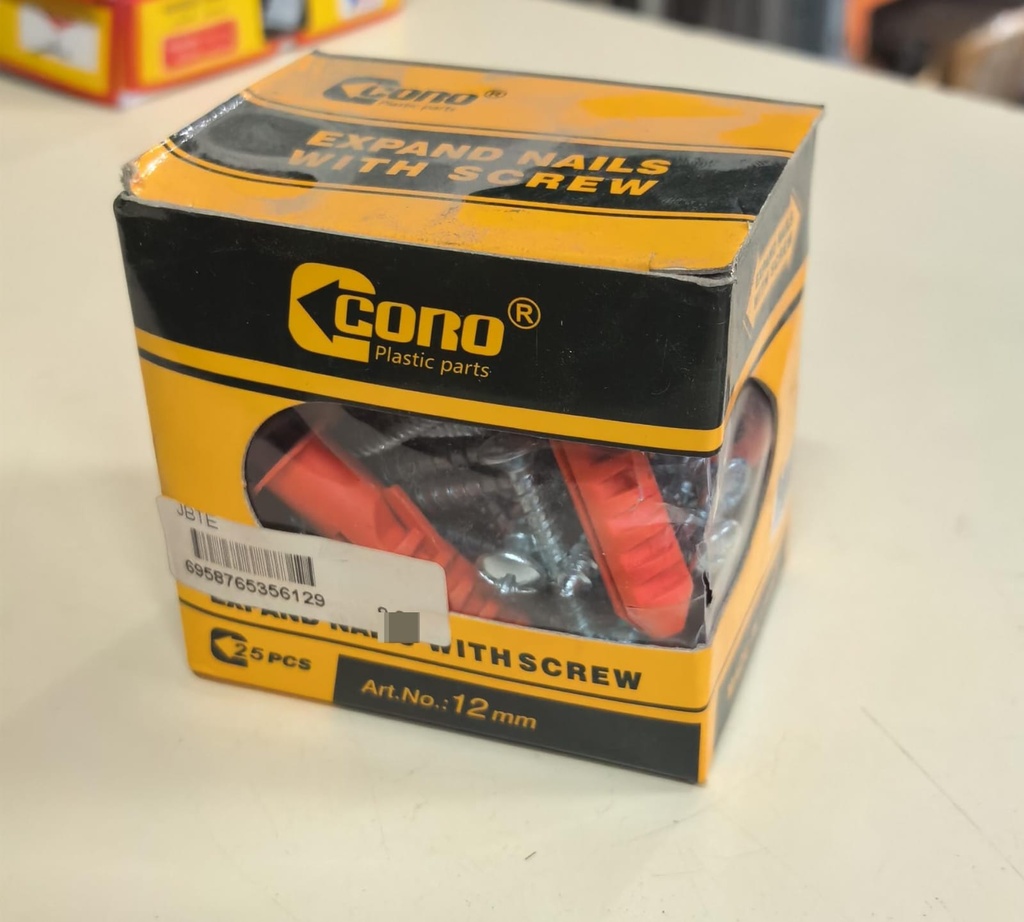  CORO EXPAND NAILS WITH SCREW 12MM 