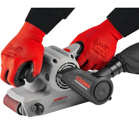  CROWN BELT SANDER 810W 533X76MM 220V - CT13311 