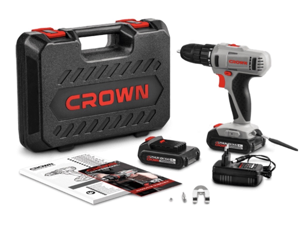 CROWN CORDLESS DRILL (1.5-13MM) 18V - CT12156L