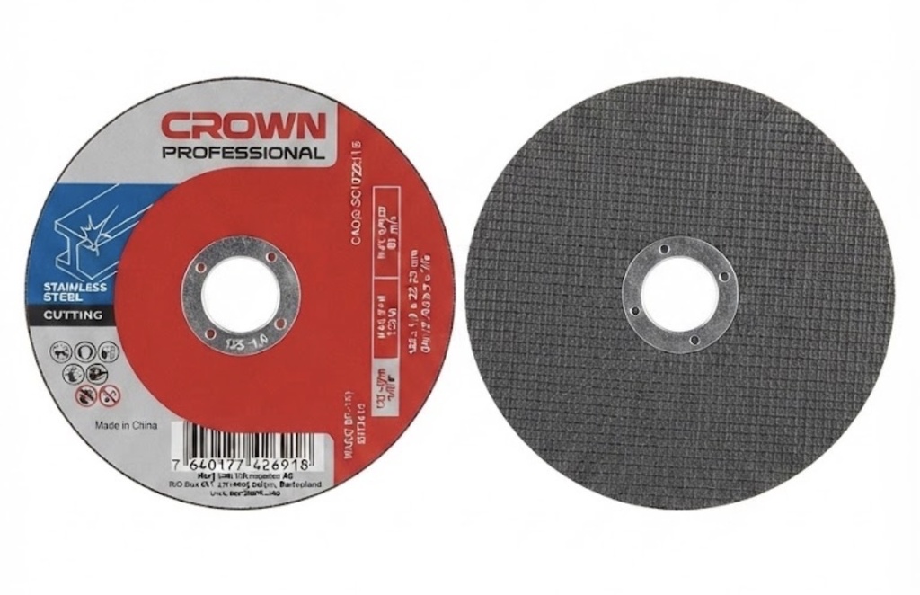 CROWN CUTTING DISC METAL 4.5" 115X1.0X22.23MM- SWITZERLAND/CADG-SC1022115