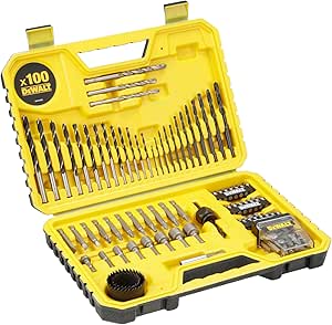  DEWALT COMBINATION DRILL BIT SET 100PCS - DT71563-QZ 