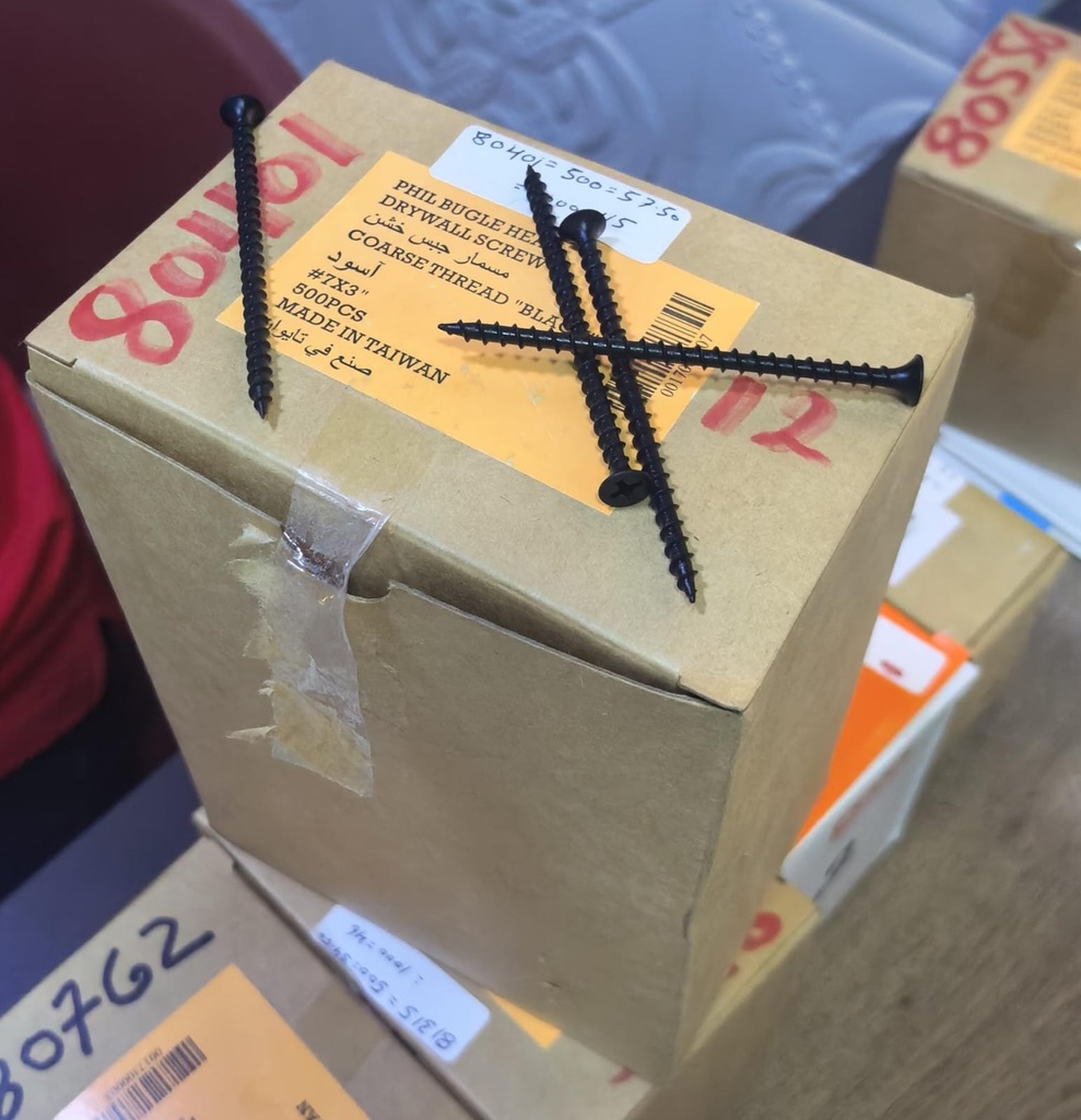  DRYWALL SCREW COARSE BLACK - 091-7X3 