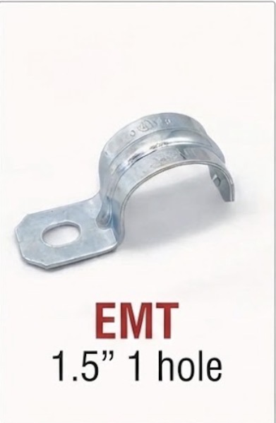  EMT CLIP 1 HOLE 1-1/2" 