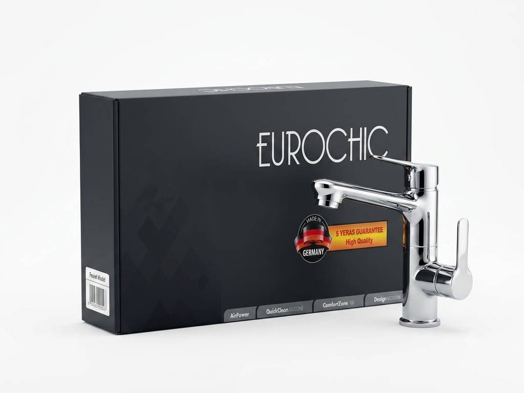  EUROCHIC KITCHN MIXER FLEX PUL-OUT SPOUT - EU-201 