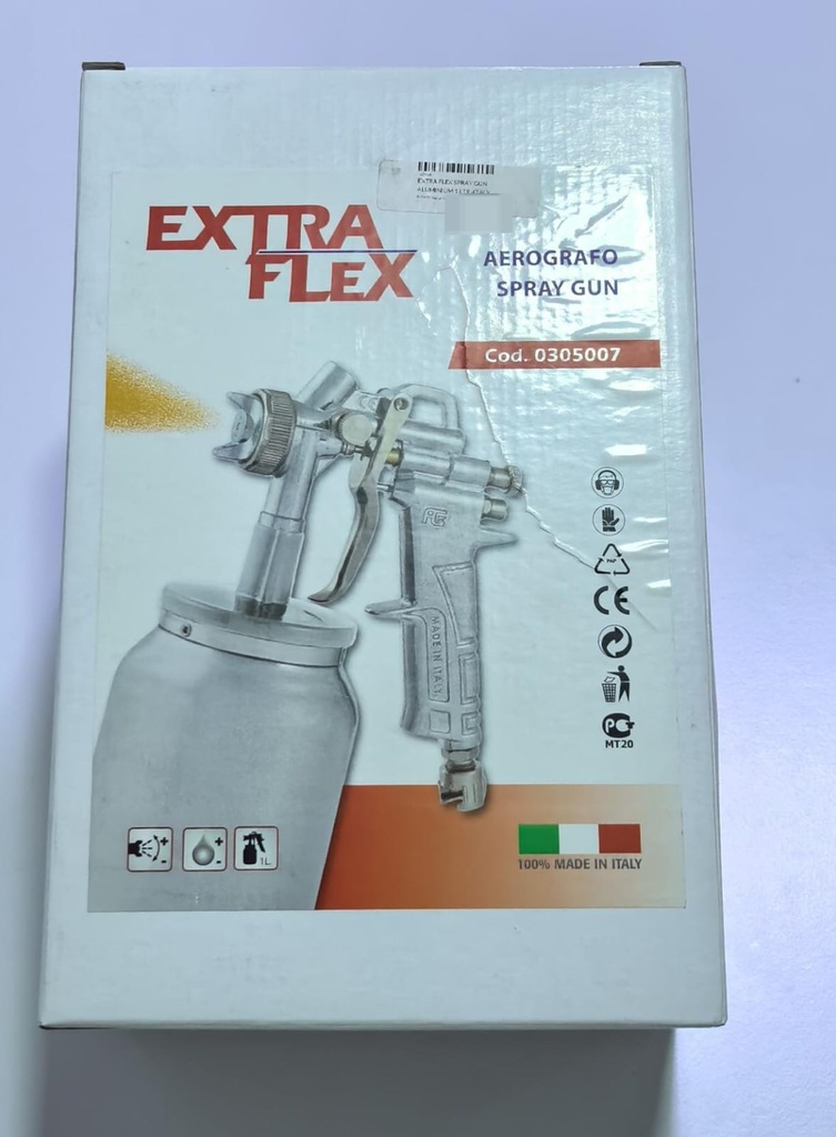  EXTRA FLEX SPRAY GUN ALUMINIUM 1 LTR -ITALY 