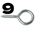  EYE HOOK SCREW NO-9 