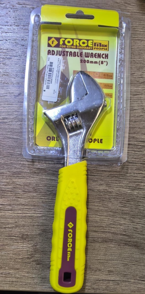  FORCE ADJUSTABLE WRENCH 8" 200MM - LMGW005A-8 