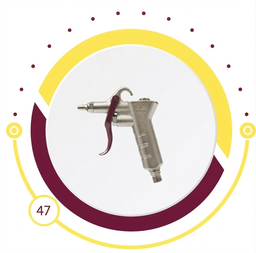  FORCE AIR BLOW GUN SHORT NOZZLE - LMGU042-A 