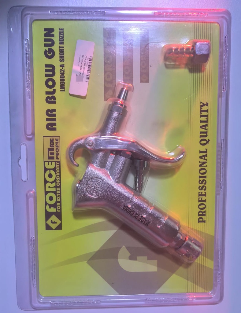  FORCE AIR BLOW GUN SHORT NOZZLE - LMGU042-A 