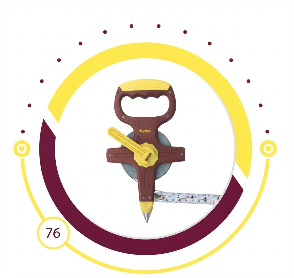  FORCE LONG STEEL MEASURING TAPE 50M - LMGM032-50 
