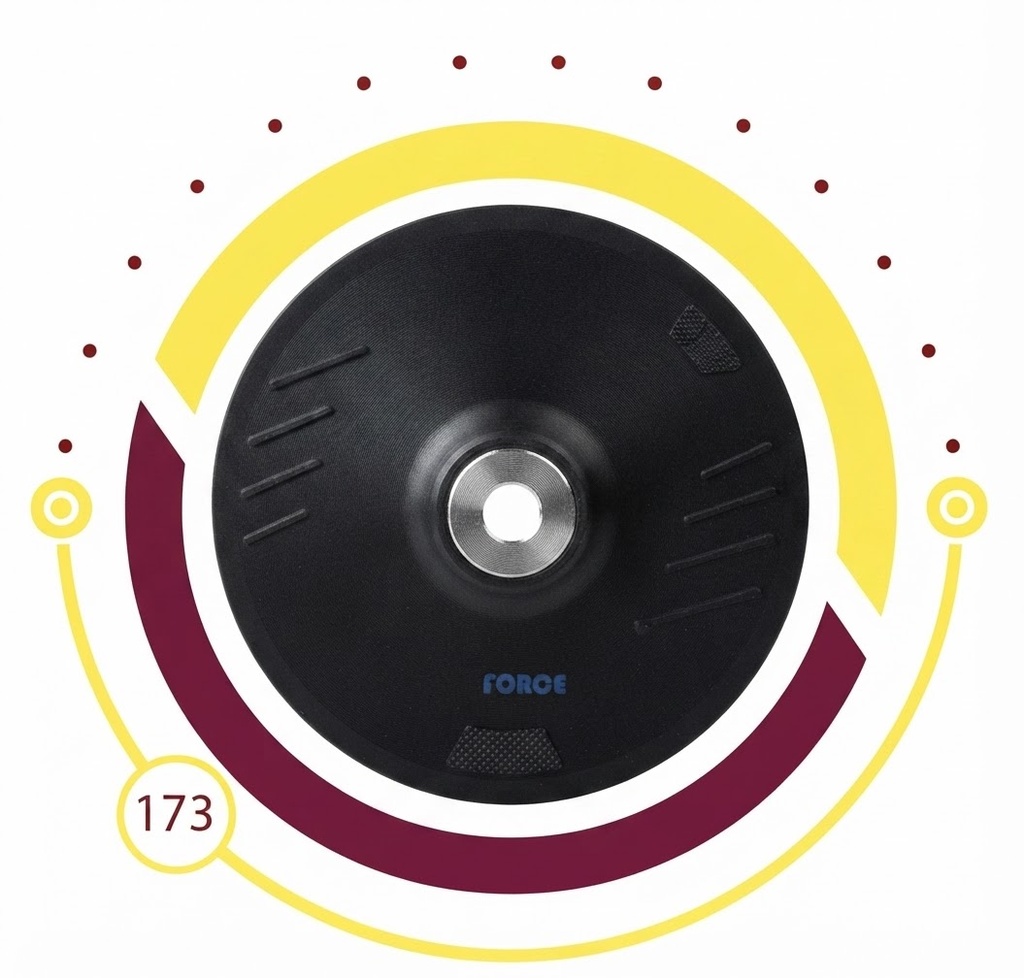 FORCE PLASTIC BACKING PAD 4.5" 115MM -CHINA/LMGC030-115
