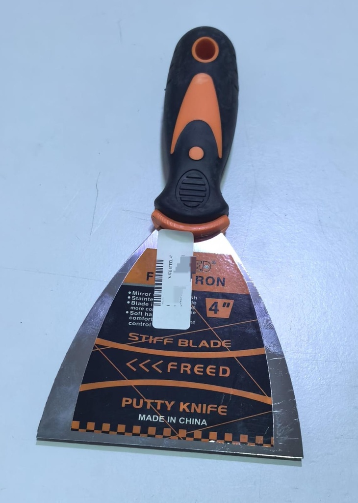 FREED PUTTY KNIFE STEEL 4" -CHINA