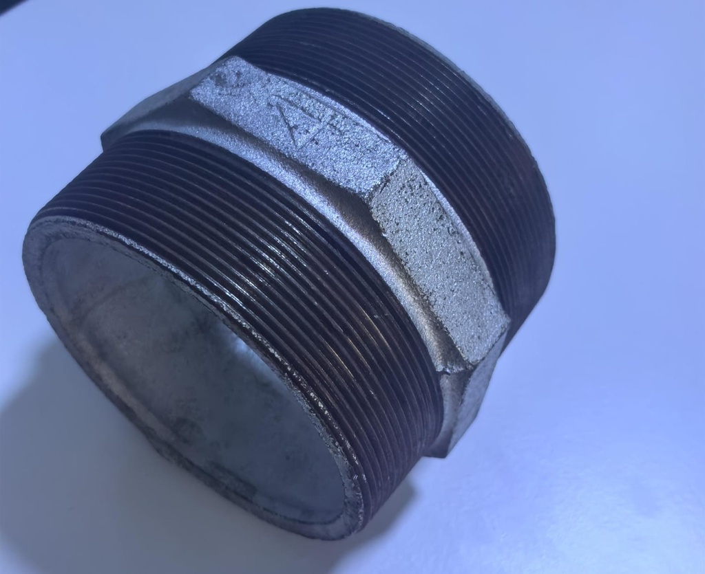  GI HEX NIPPLE 4''X4'' 