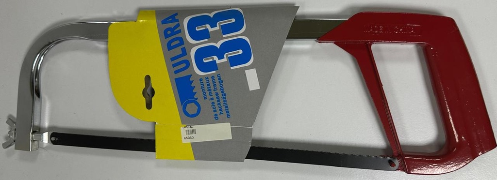 ULDRA 33 HACKSAW FRAME RED HANDLE 16" 40CM -CHINA