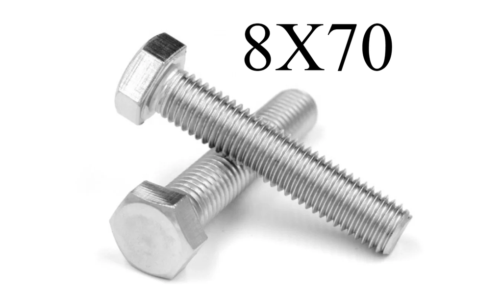  HEX BOLT GI - (8X70) 