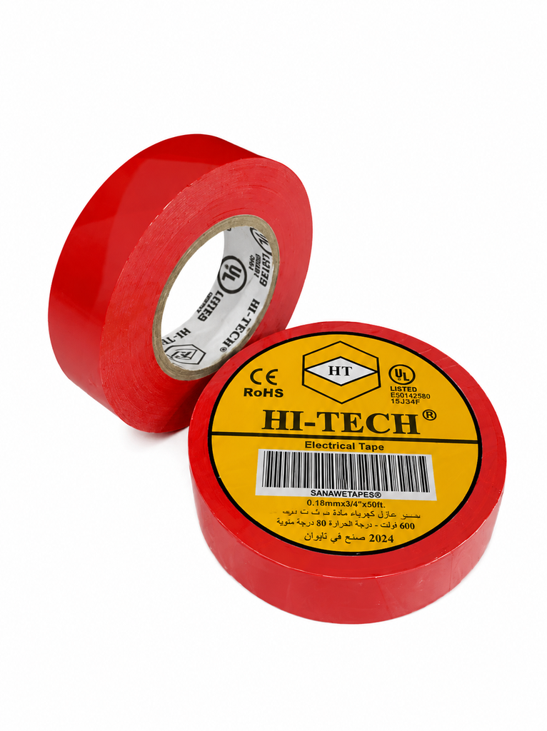  HI-TECH ELECTRIC TAPE RED - (TAIWAN) 