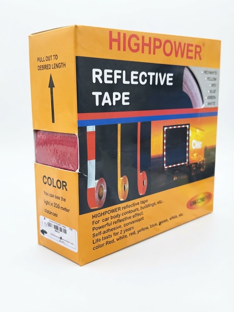  HIGHPOWER REFLECTIVE TAPE 2" (ALL COLOR) - 