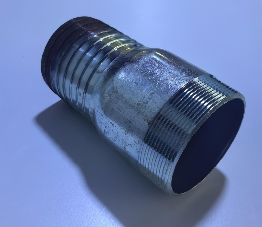  HOSE NIPPLE ONE SIDE THREADED 1/2" 