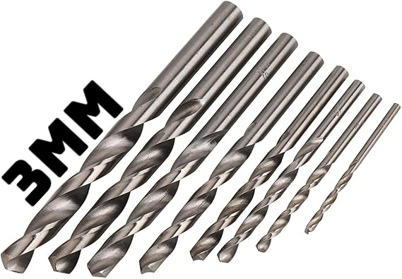  HSS JOBBER DRILL BIT 3MM - INDIA 