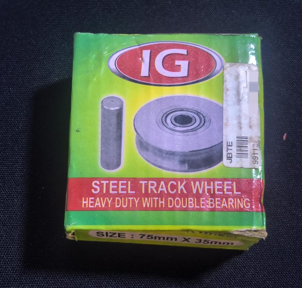  IG SLIDING DOOR WHEEL BOLT TYPE  U SHAPE 75X35MM -CHINA 