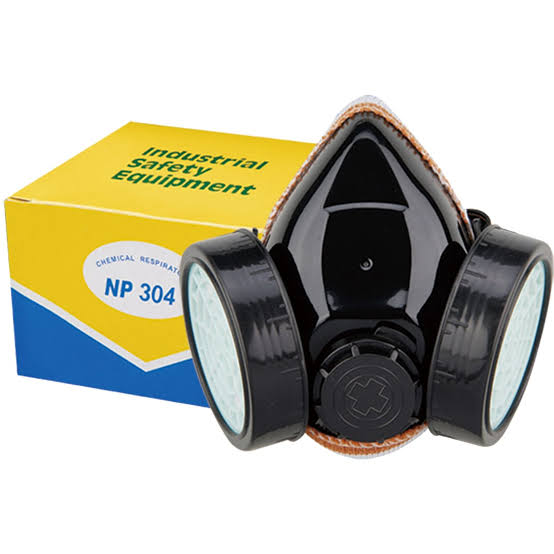 INDUSTRIAL SAFETY RESPIRATOR DOUBLE FILTER MASK-NP304