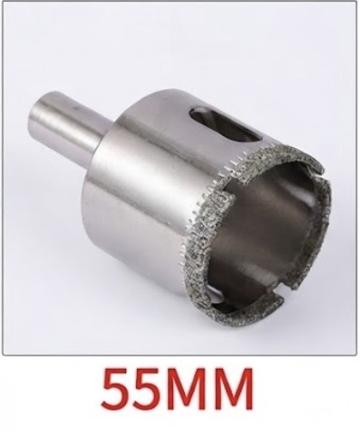  JUMLEE DIAMOND GLASS HOLE SAW 55MM 