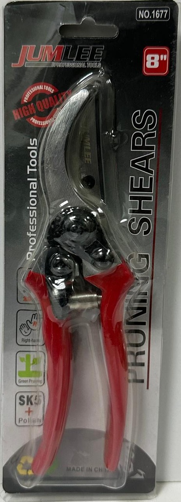  JUMLEE PRUNING SHEARS 8"  - NO.1677 