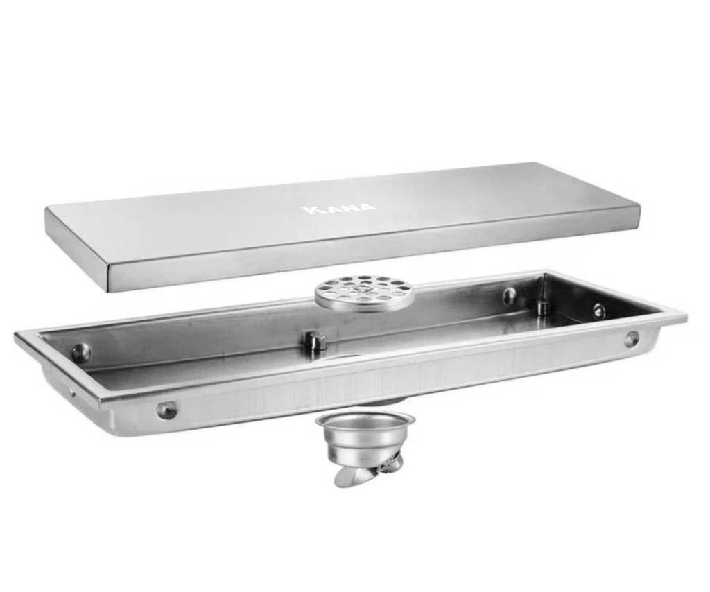  KANA FLOOR DRAIN S.STEEL 50CM (10X50) - KA-67413/KA-67411 
