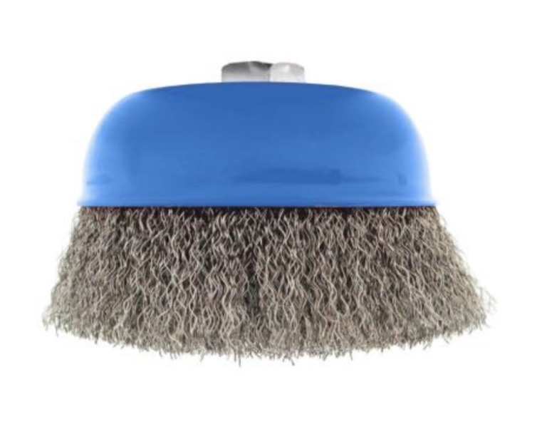  KITOOLS CUP BRUSH COPPER/STEEL 2-1/2"XM10 -CHINA 