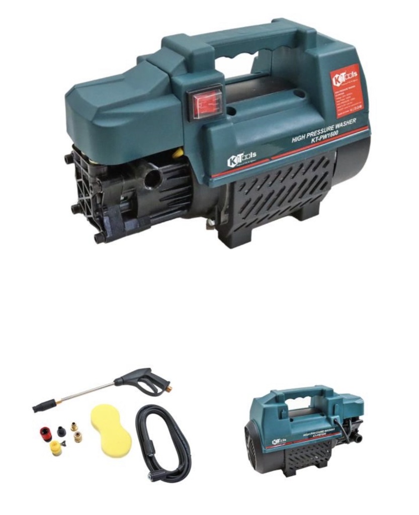  KITOOLS HIGH PRESSURE WASHER 120BAR 1600W - KT-PW1600 