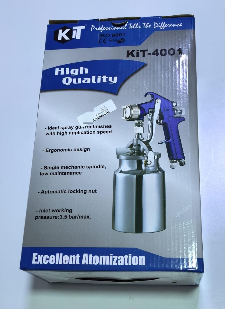  KITOOLS PAINT SPRAY GUN KIT-4001 
