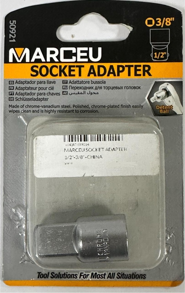 MARCEU SOCKET ADAPTER 1/2"-3/8"  -CHINA
