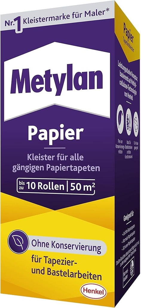  METYLAN WALLPAPER PASTE NORMAL 125G - GERMANY 