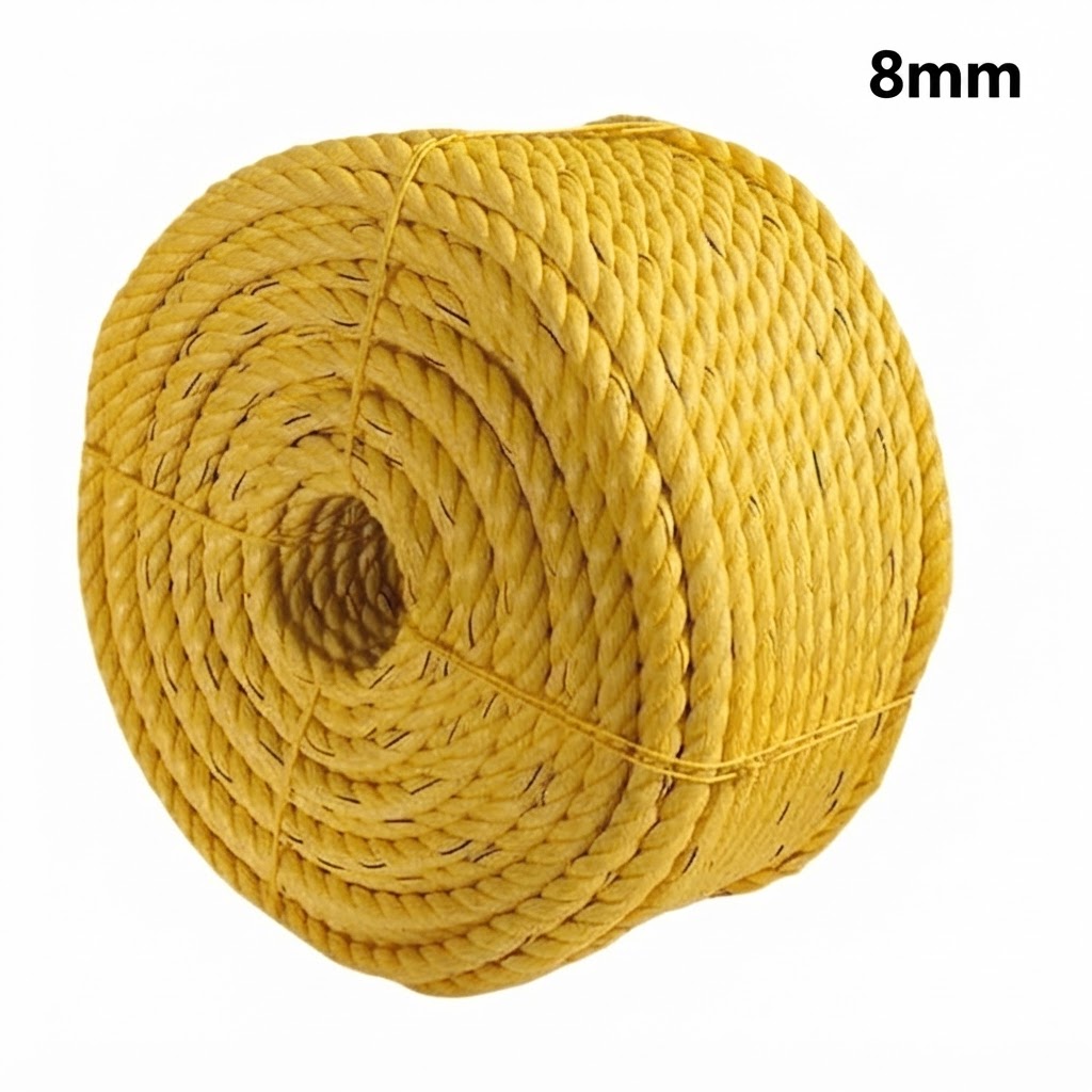 AL SOUMLY PLASTIC ROPE 8MM 40/50YRD-KSA