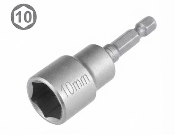 NUT SETTER MAGNETIC 10MM - FORCE/DANNIO/YDS/ZHIWEI/TRSCU 