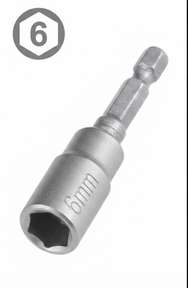  NUT SETTER MAGNETIC 6MM - DANNIO/YDS 