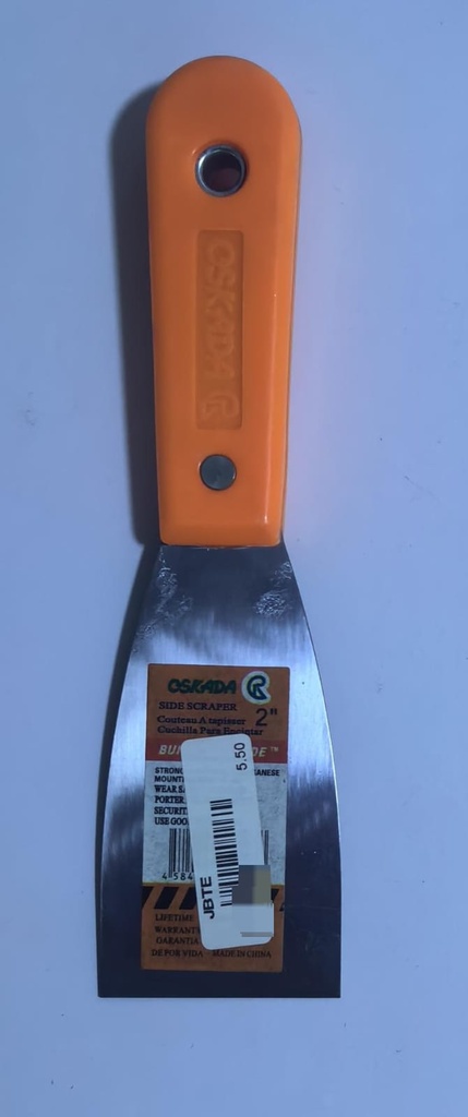  OSKADA WALL SCRAPER 2'' - ORANGE/BLUE HANDLE 