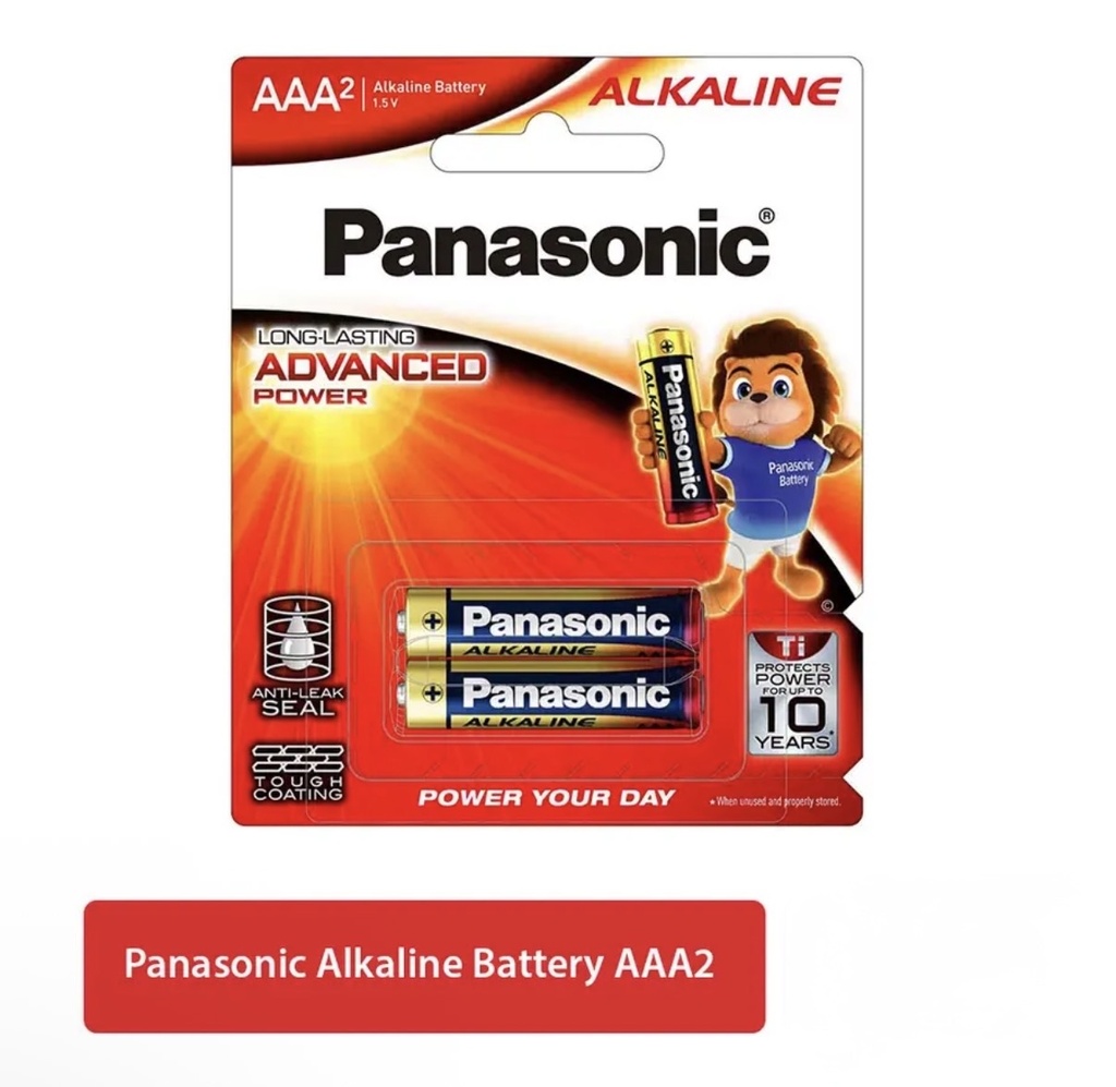PANASONIC ALKALINE BATTERY 1.5V AAA -