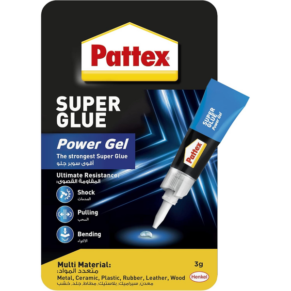  PATTEX SUPER GLUE ULTRA GEL 3G - IRELAND 