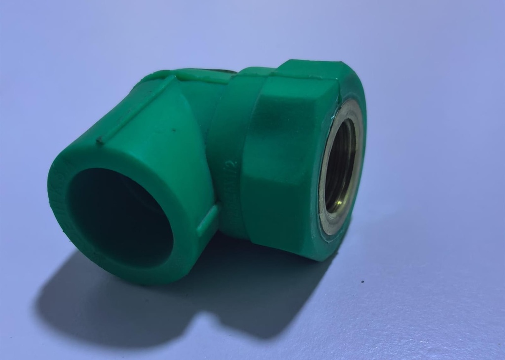  PPR ELBO BRASS FEMALE 1/2"X3/4'' 